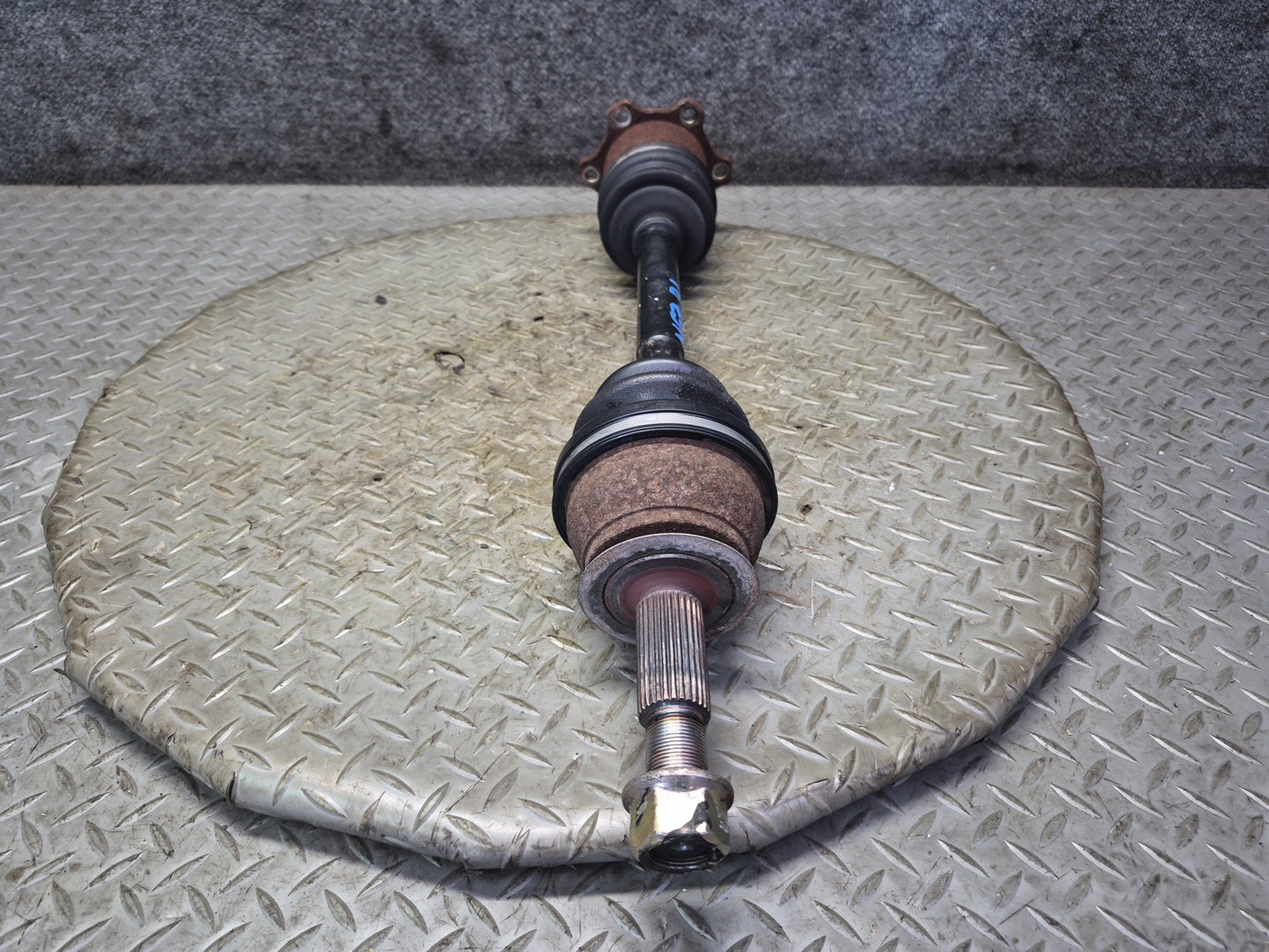 04-09 Nissan 350Z Z33 M/T Convertible Rear Left Suspension Axle Shaft OEM