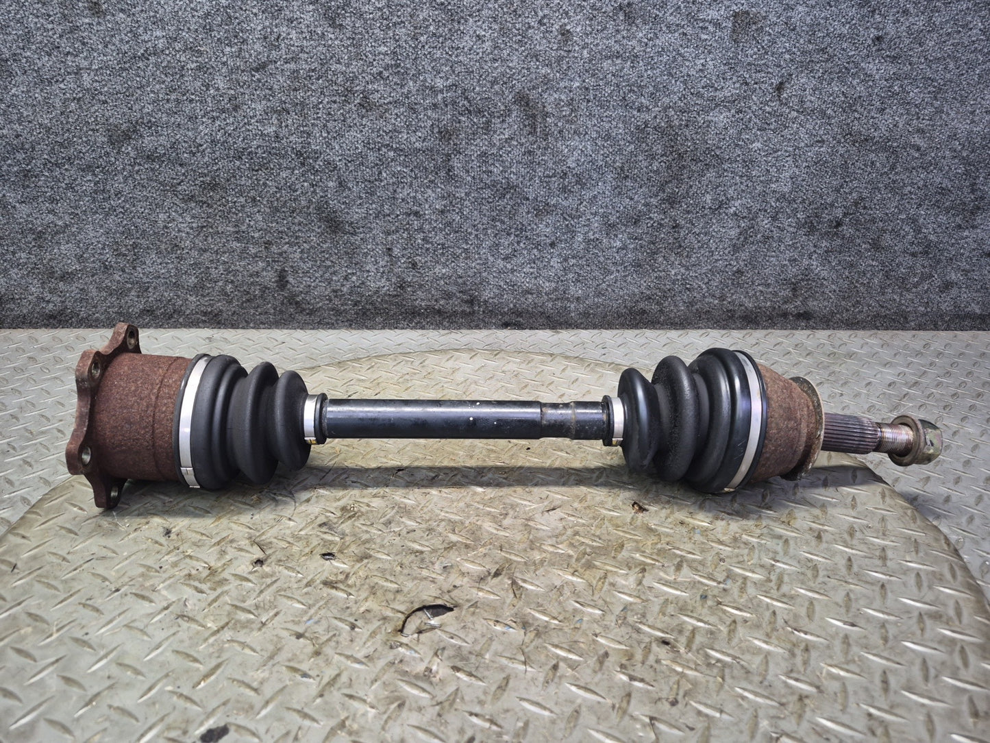 04-09 Nissan 350Z Z33 M/T Convertible Rear Left Suspension Axle Shaft OEM