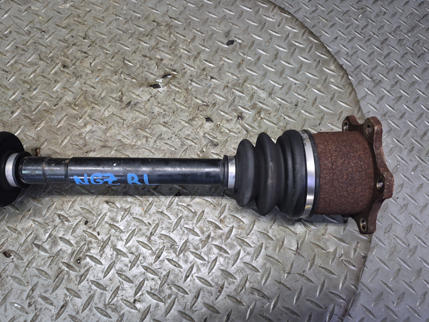 04-09 Nissan 350Z Z33 M/T Convertible Rear Left Suspension Axle Shaft OEM