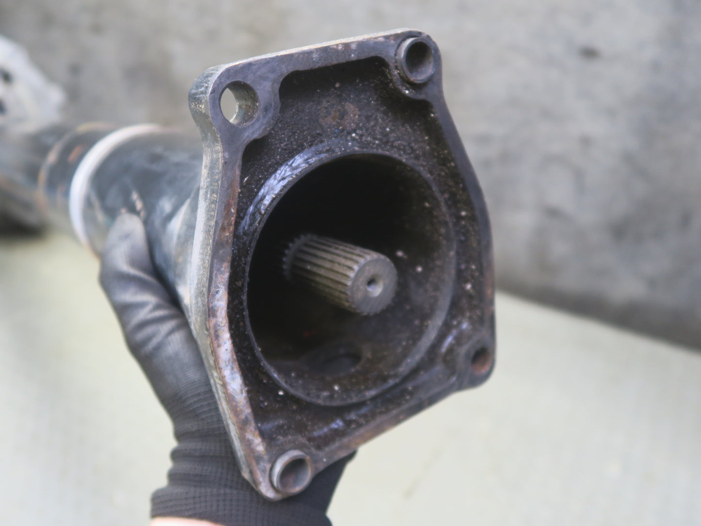 1984-1986 Porsche 928 S Automatic Transmission Drive Shaft Torque Tube Housing