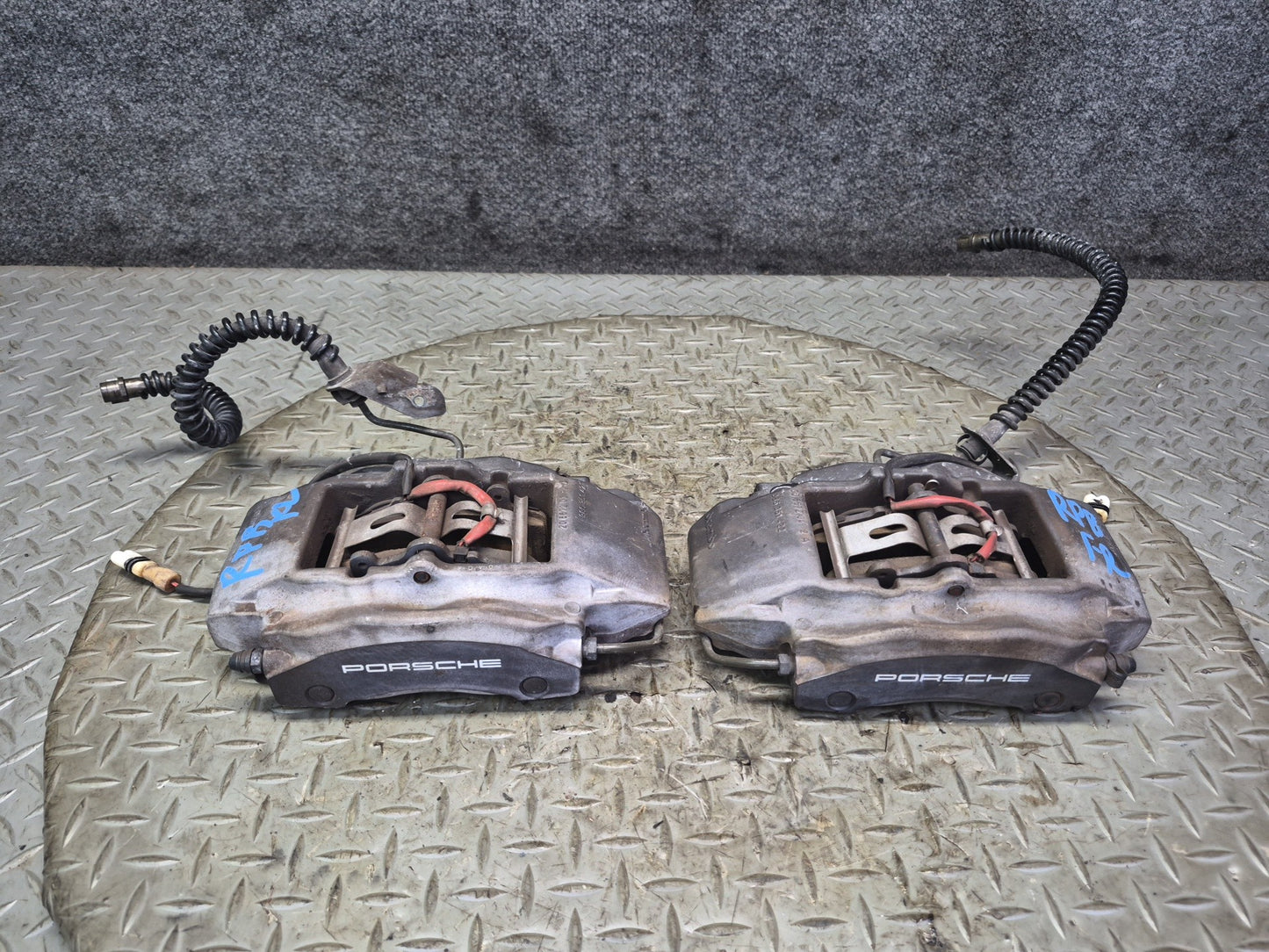 2005-2008 Porsche Boxster 987 2.7L Front Left Right Brembo Brake Caliper Set 50K