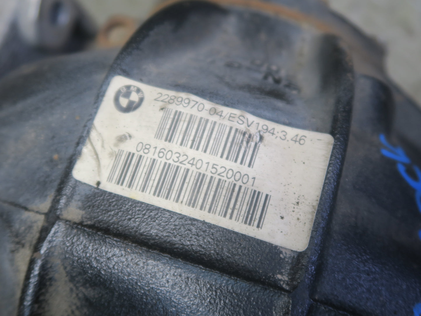 2015-2020 BMW F82 F83 M4 Rear Differential Carrier Active LSD 3.462 Ratio 94k