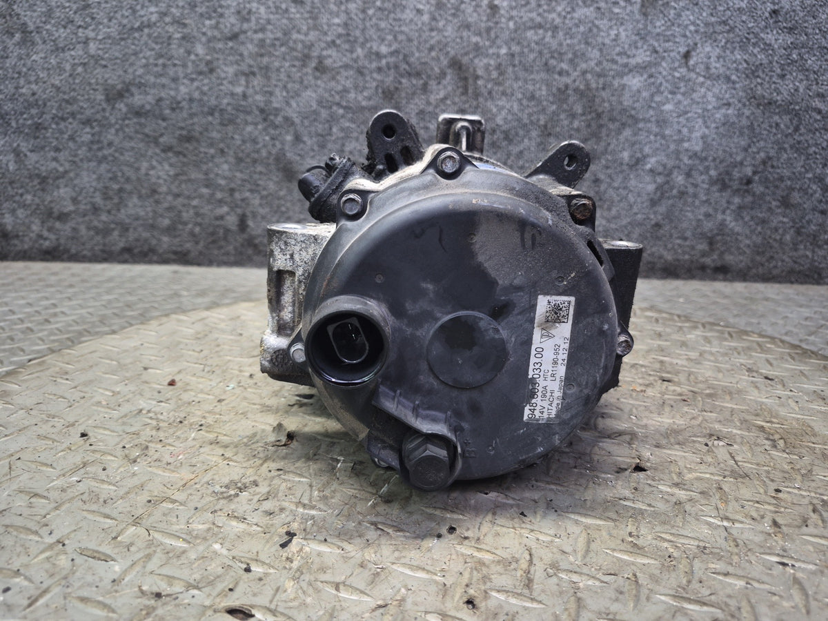 2011-2018 Porsche Cayenne 958 4.8L 190A Engine Alternator Generator 94860303300