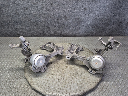 2005-2008 Porsche Boxster 987 Rear Right Left Subframe Support Mount Bracket Set