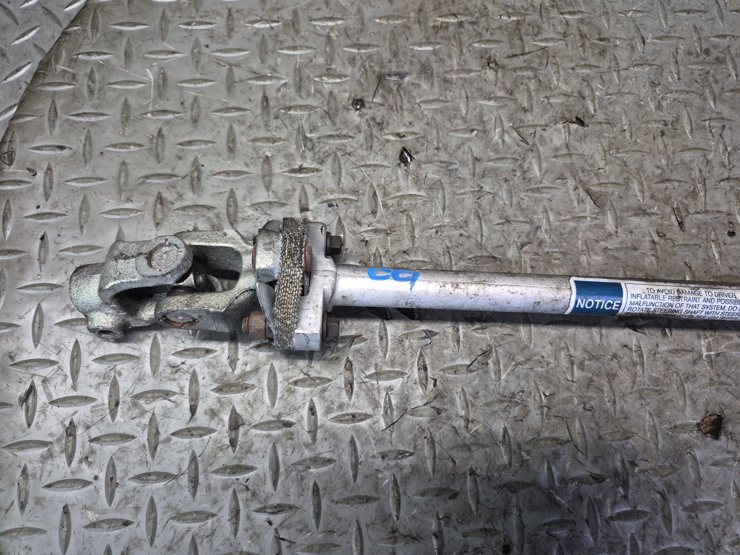 92-96 Chevrolet Corvette C4 Steering Column Coupler Intermediate Shaft OEM