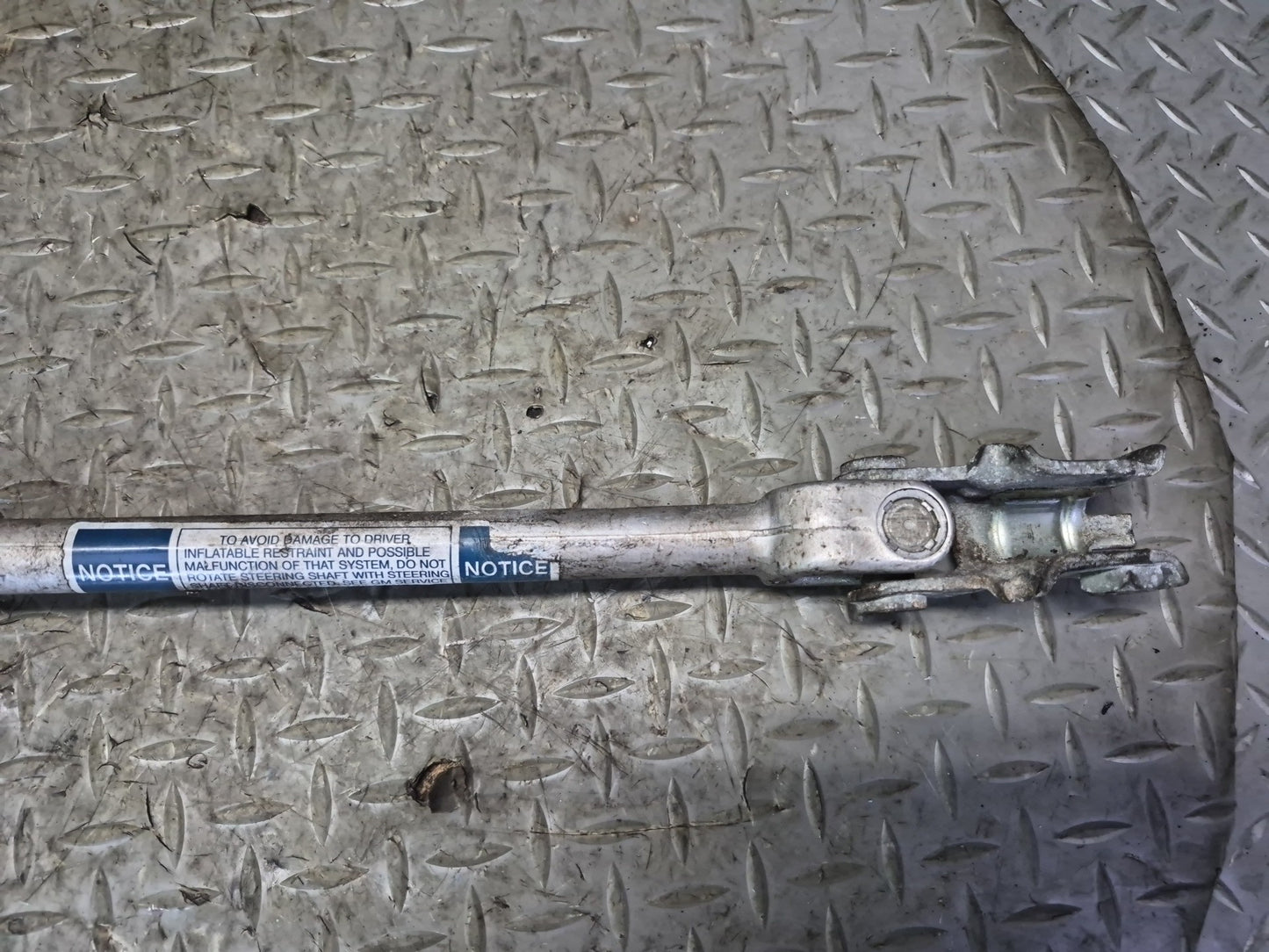 92-96 Chevrolet Corvette C4 Steering Column Coupler Intermediate Shaft OEM