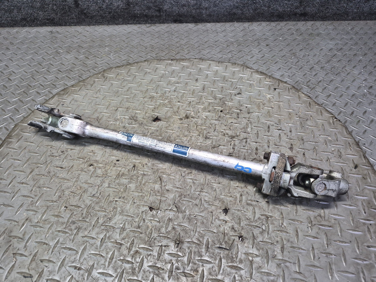 92-96 Chevrolet Corvette C4 Steering Column Coupler Intermediate Shaft OEM