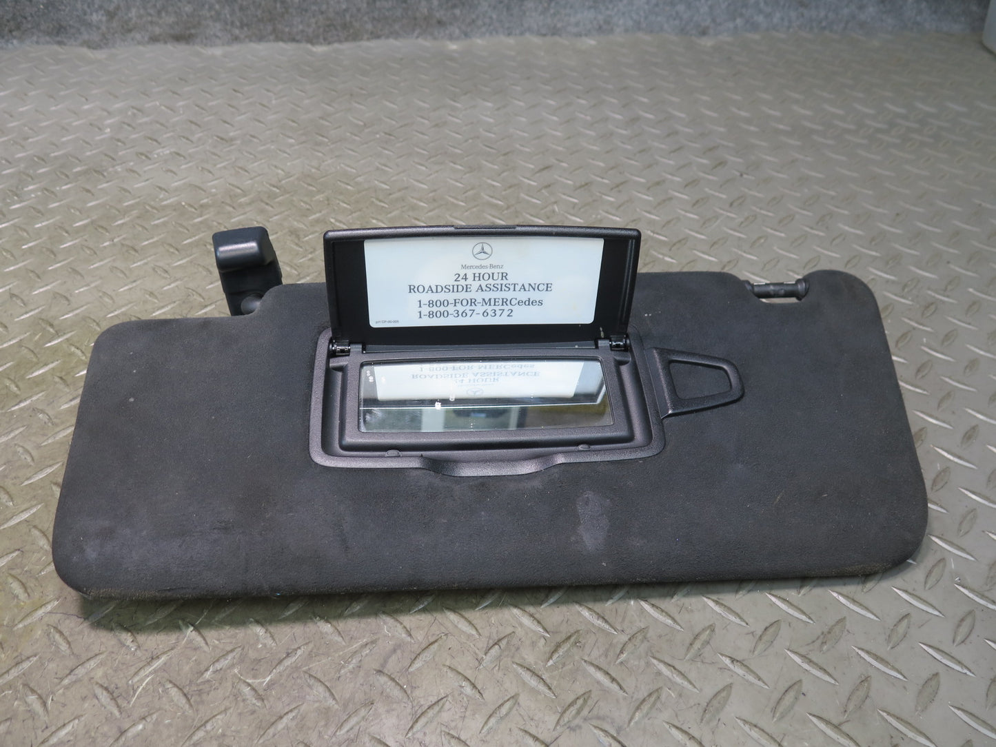 2012-2015 Mercedes X166 W166 Ml-class Front Left & Right Suede Sun Visor Set
