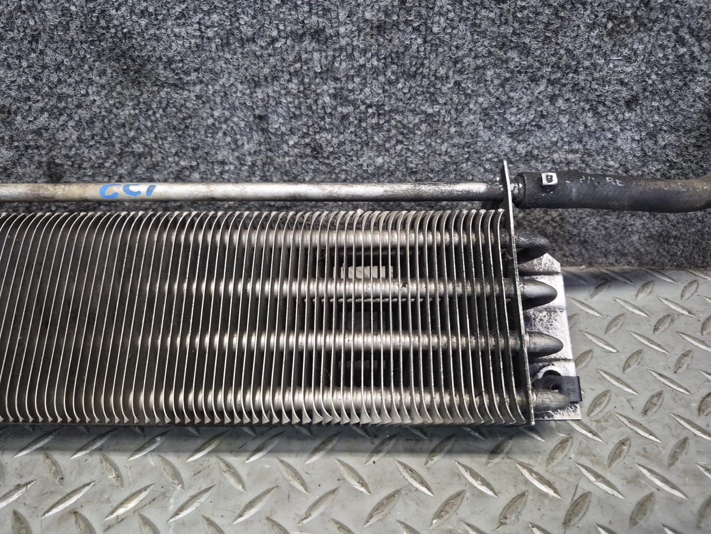 92-96 Chevrolet Corvette C4 Power Steering Oil Cooler Heat Exchanger OEM