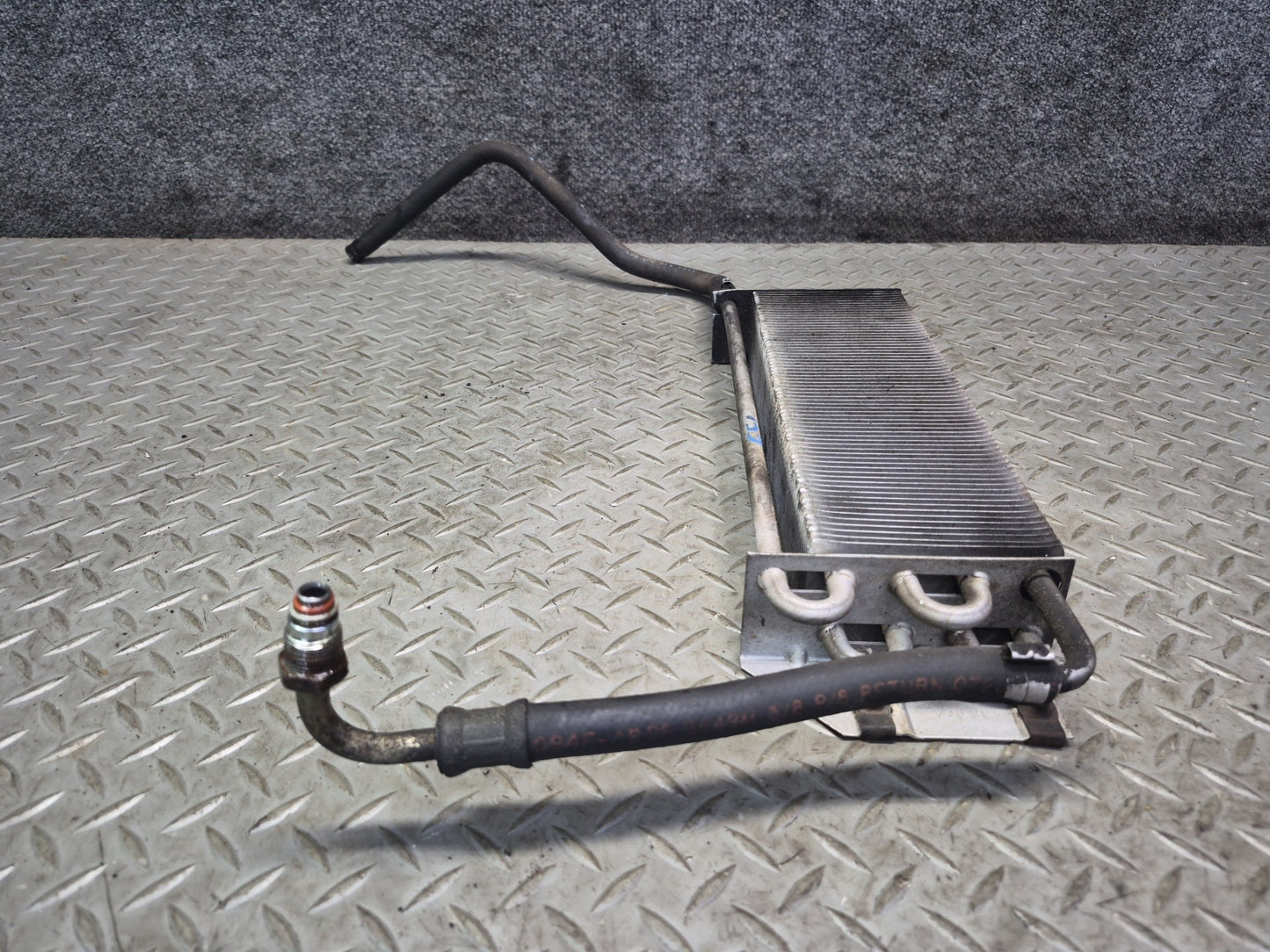 92-96 Chevrolet Corvette C4 Power Steering Oil Cooler Heat Exchanger OEM