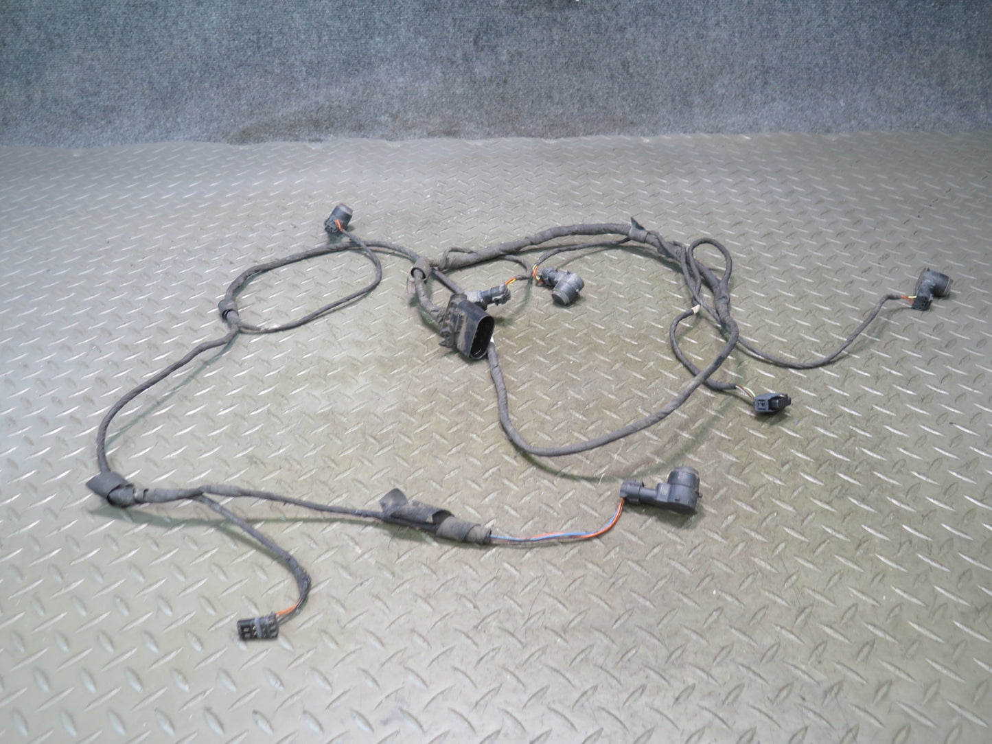 2012-2015 Mercedes X166 W166 Ml-class Front Bumper Parking Sensor Wiring Set