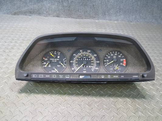 86-88 Mercedes W126 560SEL Instrument Cluster Gauge Speedometer Damaged