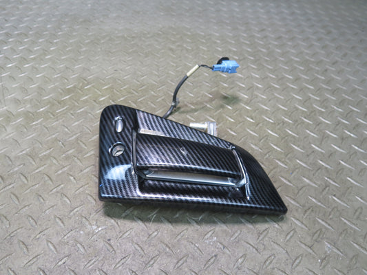 09-17 Nissan 370Z Z34 Front Left Door Exterior Handle Carbon OEM