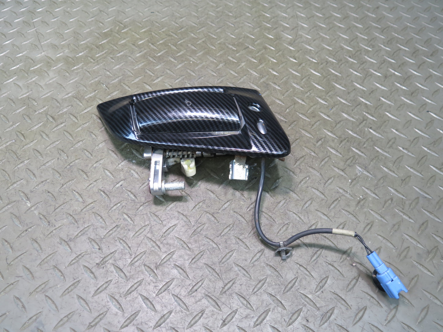 09-17 Nissan 370Z Z34 Front Left Door Exterior Handle Carbon OEM