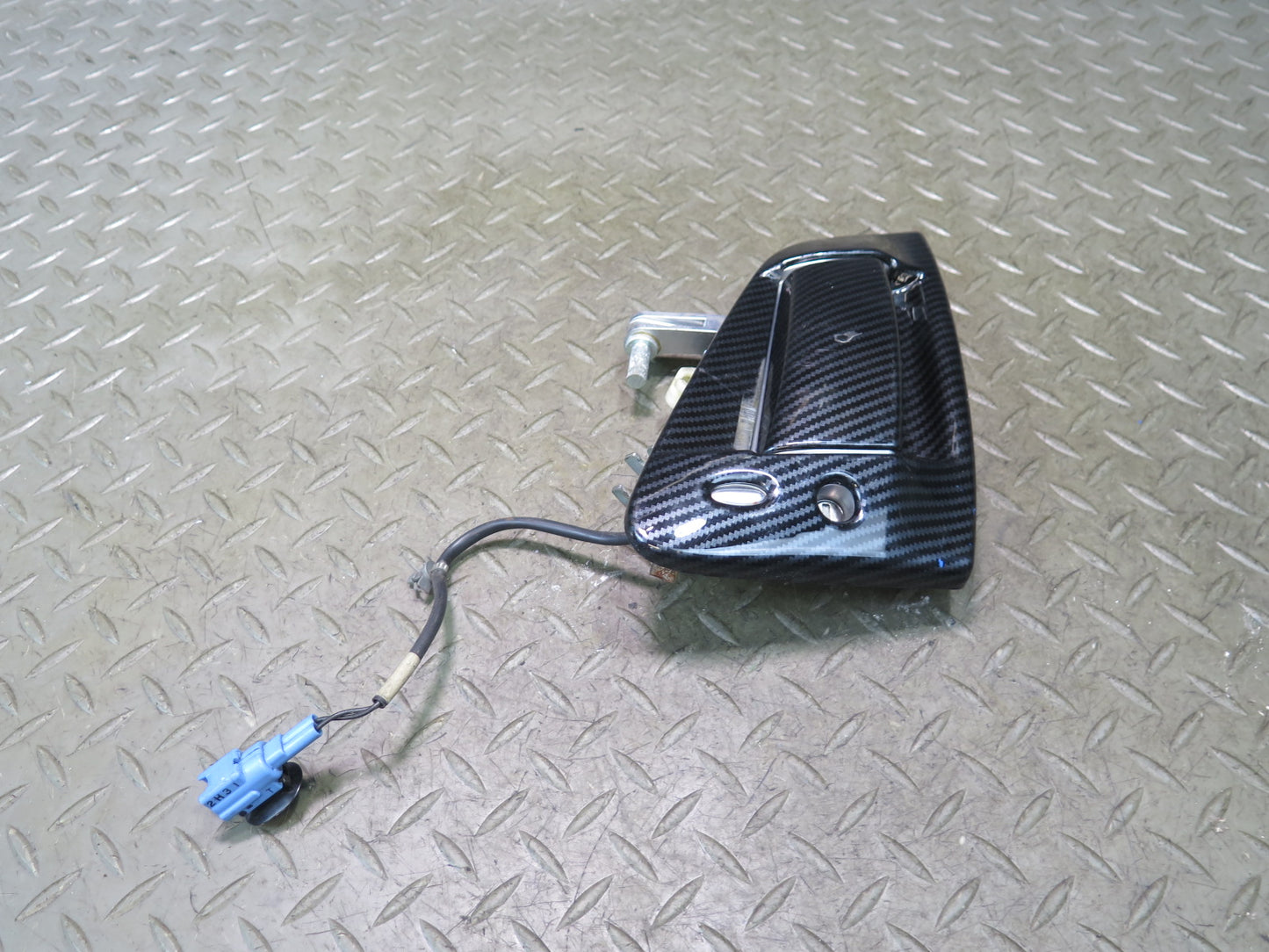 09-17 Nissan 370Z Z34 Front Left Door Exterior Handle Carbon OEM