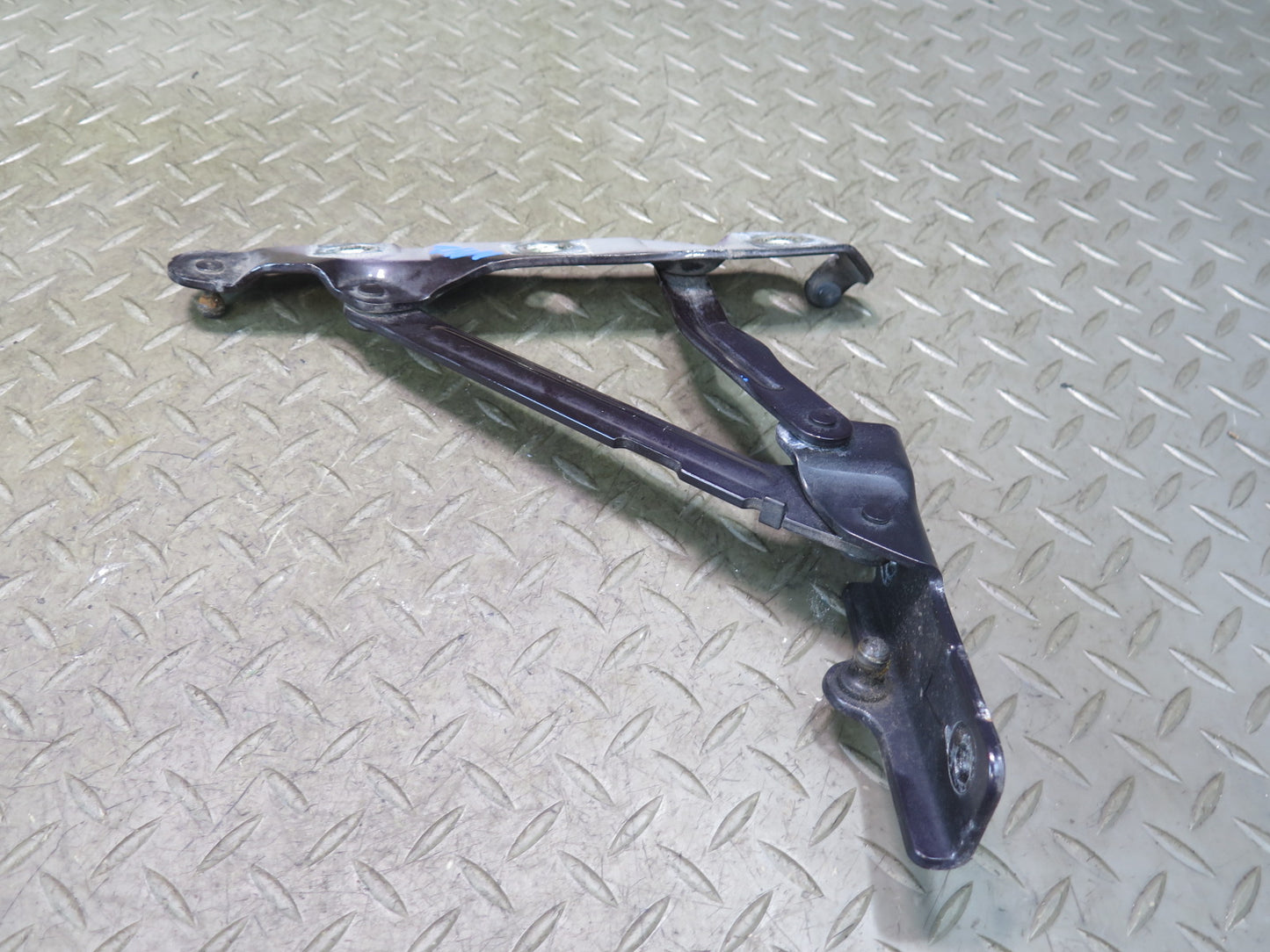 09-19 Nissan Z34 370Z Convertible Set of 2 Rear Trunk Hinge Black Cherry OEM