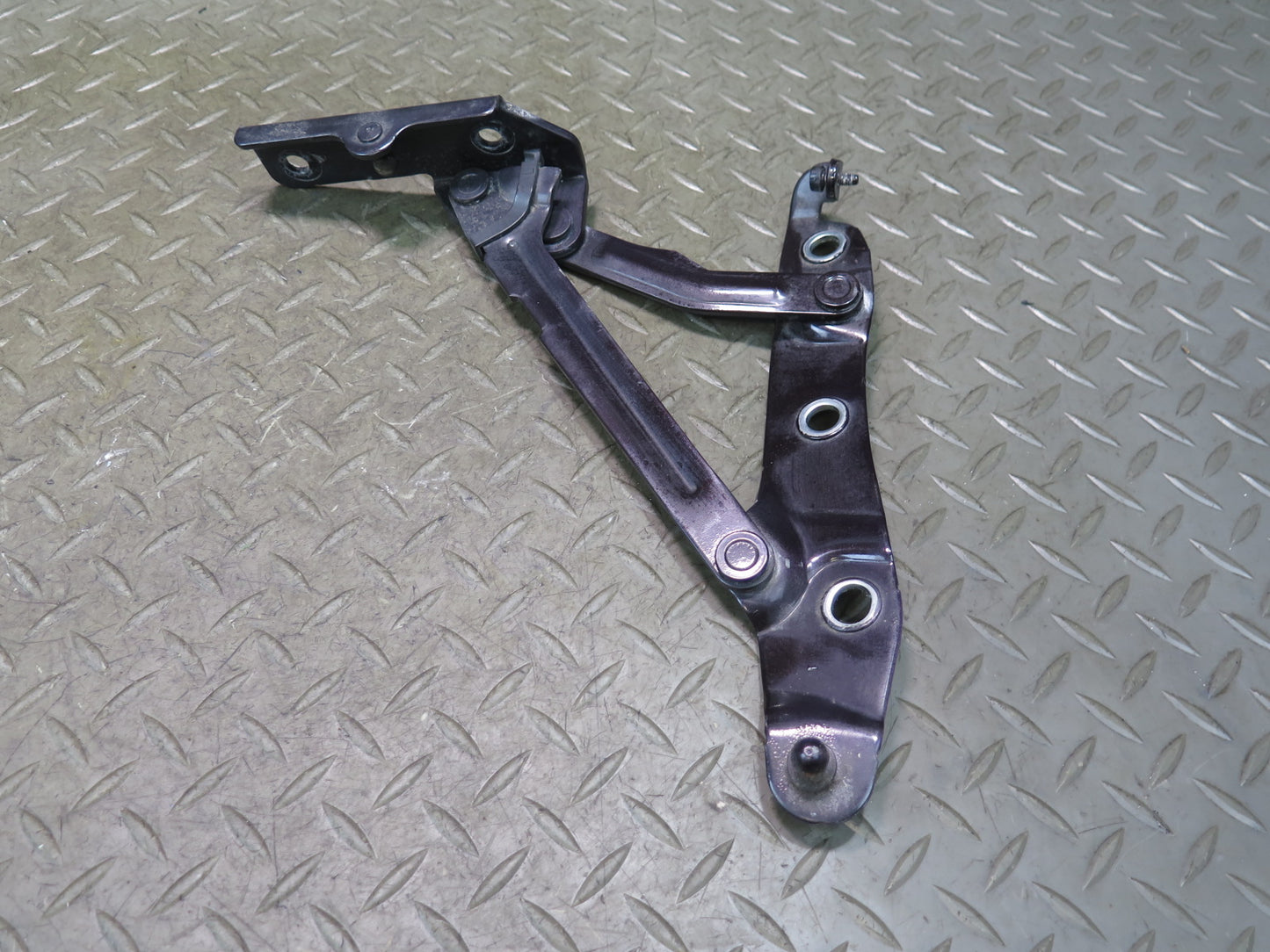 09-19 Nissan Z34 370Z Convertible Set of 2 Rear Trunk Hinge Black Cherry OEM