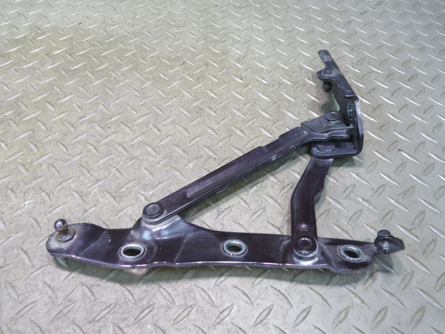09-19 Nissan Z34 370Z Convertible Set of 2 Rear Trunk Hinge Black Cherry OEM