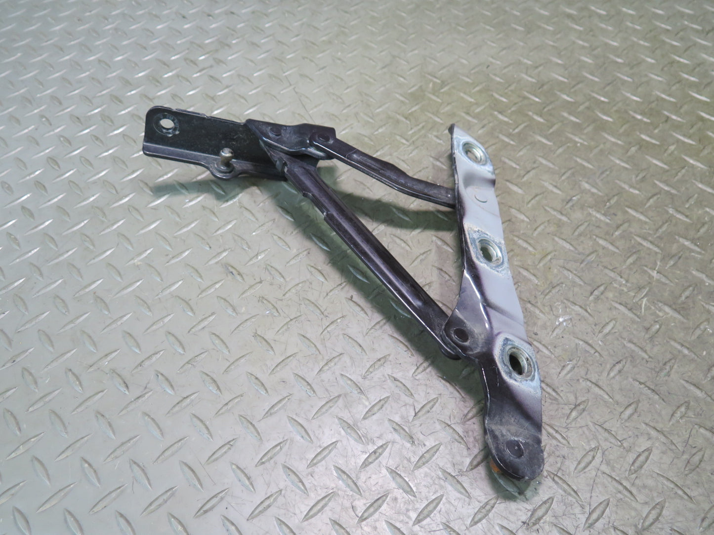 09-19 Nissan Z34 370Z Convertible Set of 2 Rear Trunk Hinge Black Cherry OEM