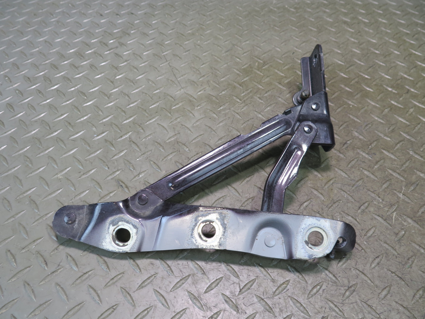 09-19 Nissan Z34 370Z Convertible Set of 2 Rear Trunk Hinge Black Cherry OEM