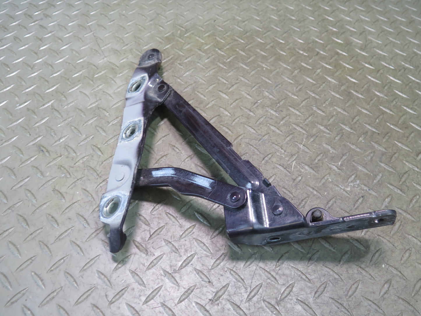 09-19 Nissan Z34 370Z Convertible Set of 2 Rear Trunk Hinge Black Cherry OEM