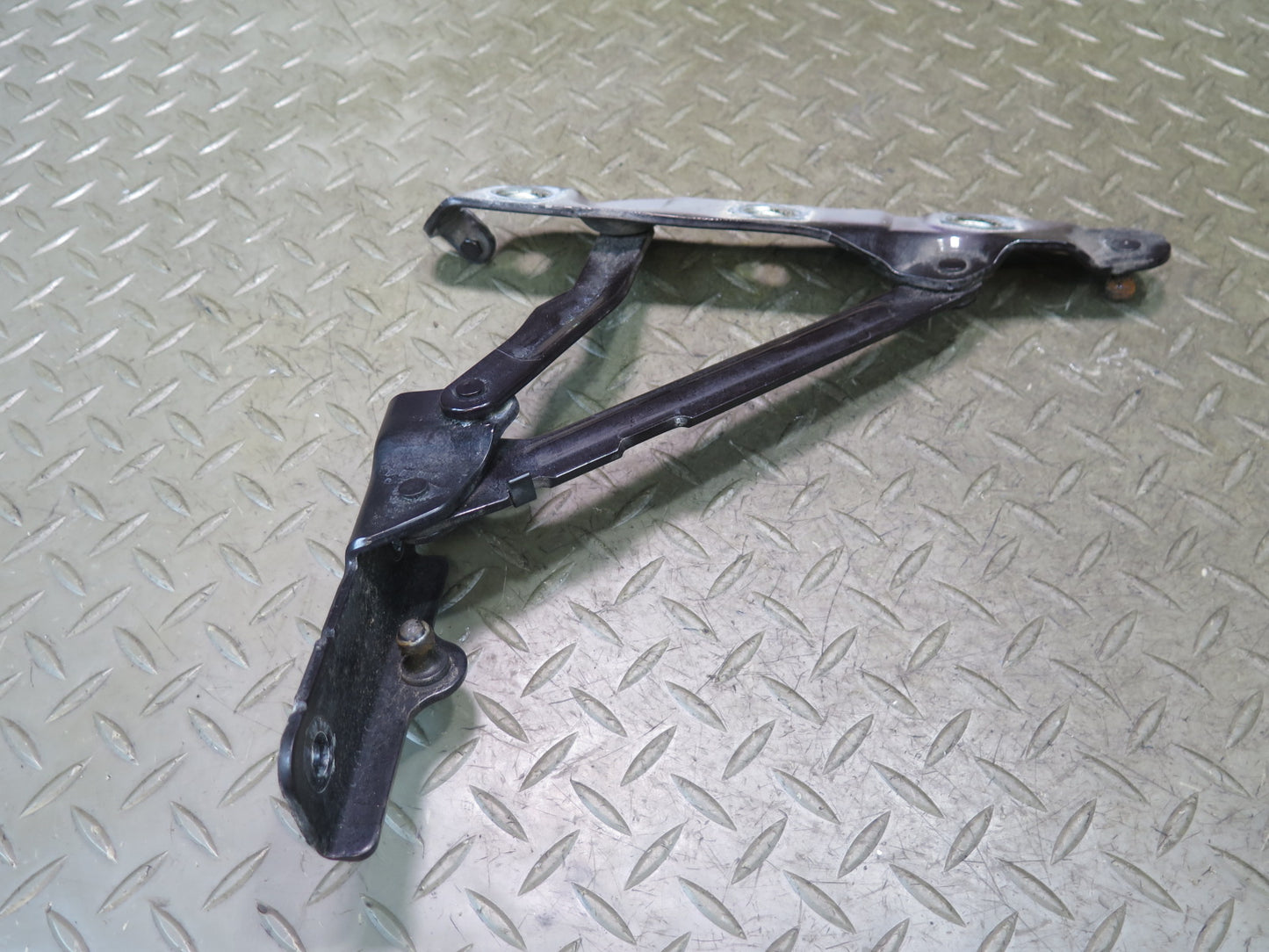 09-19 Nissan Z34 370Z Convertible Set of 2 Rear Trunk Hinge Black Cherry OEM