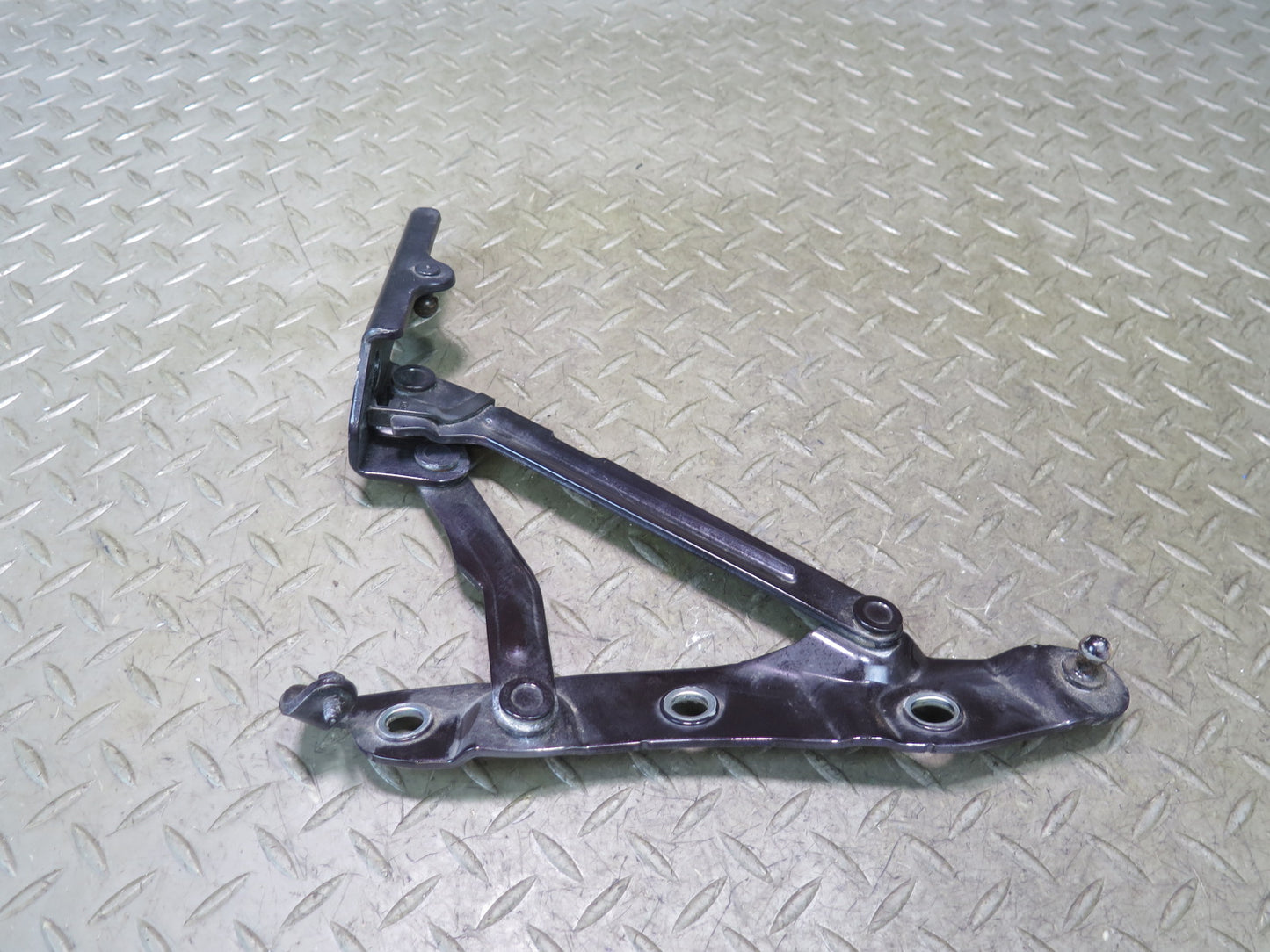 09-19 Nissan Z34 370Z Convertible Set of 2 Rear Trunk Hinge Black Cherry OEM
