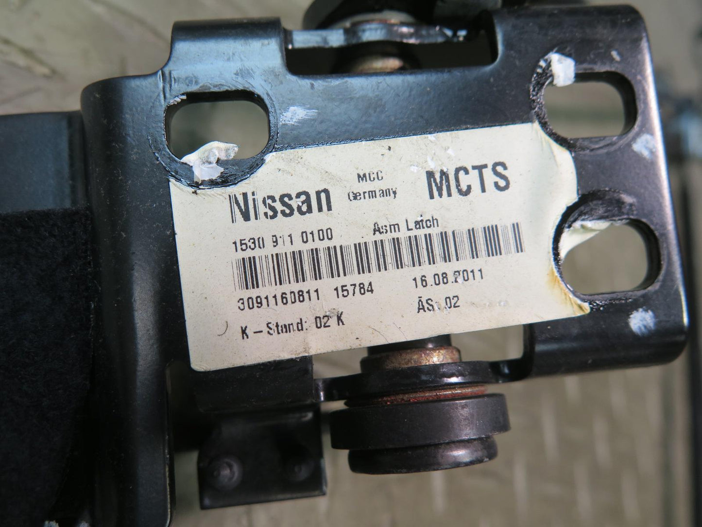 10-19 Nissan Z34 370Z Convertible TOP Roof Lock Latch Assembly OEM