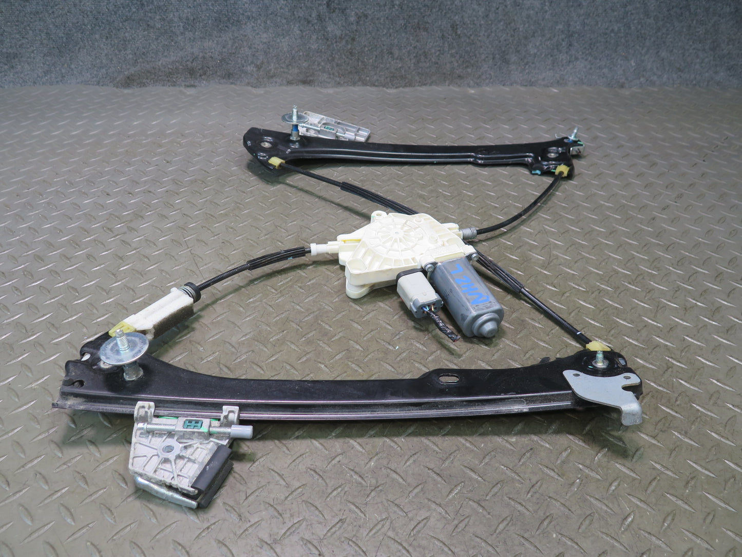 09-20 Nissan 370Z Z34 Left Driver Door Window Regulator w Motor OEM