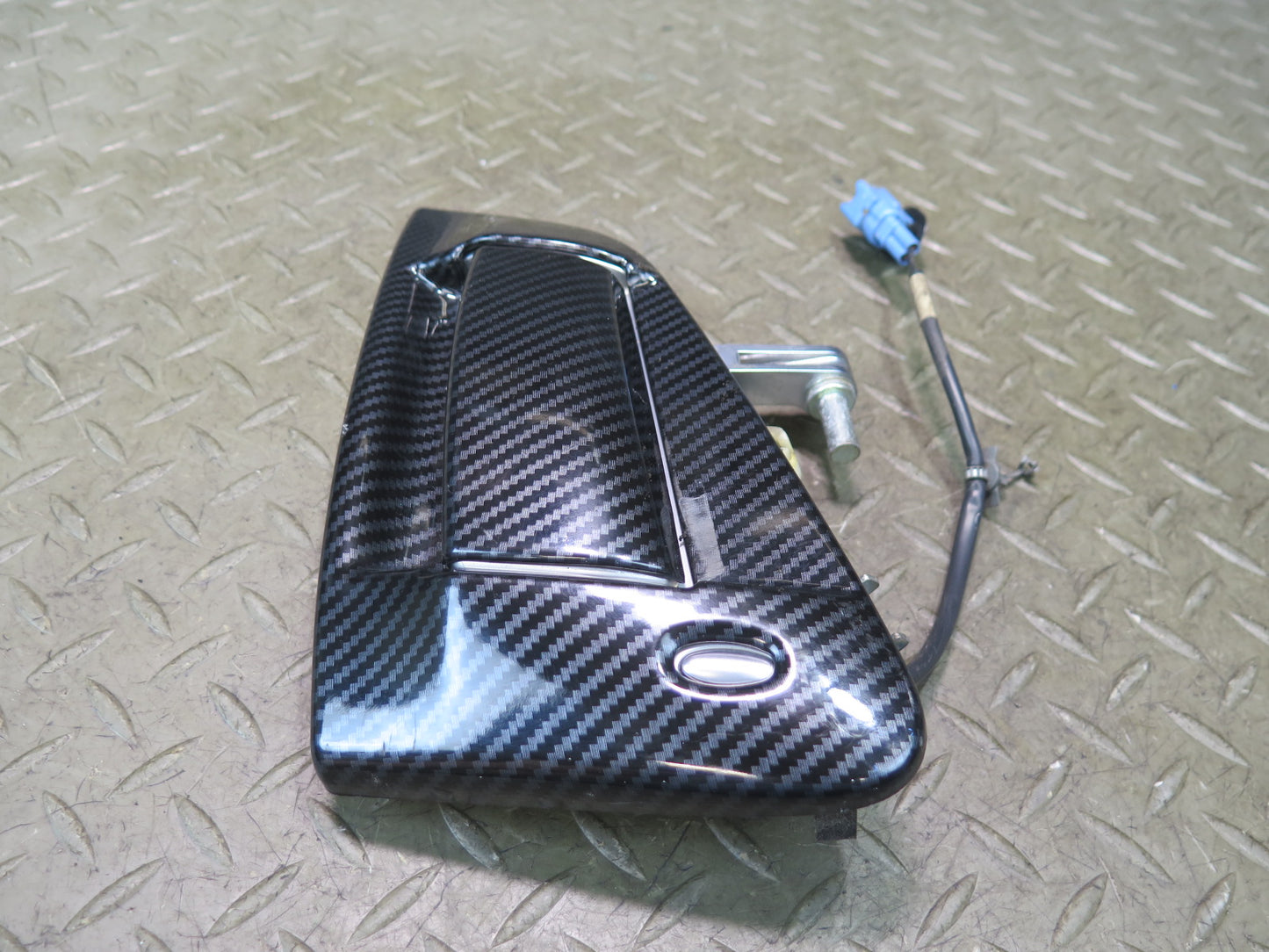 09-17 Nissan 370Z Z34 Front Right Door Exterior Handle Carbon OEM