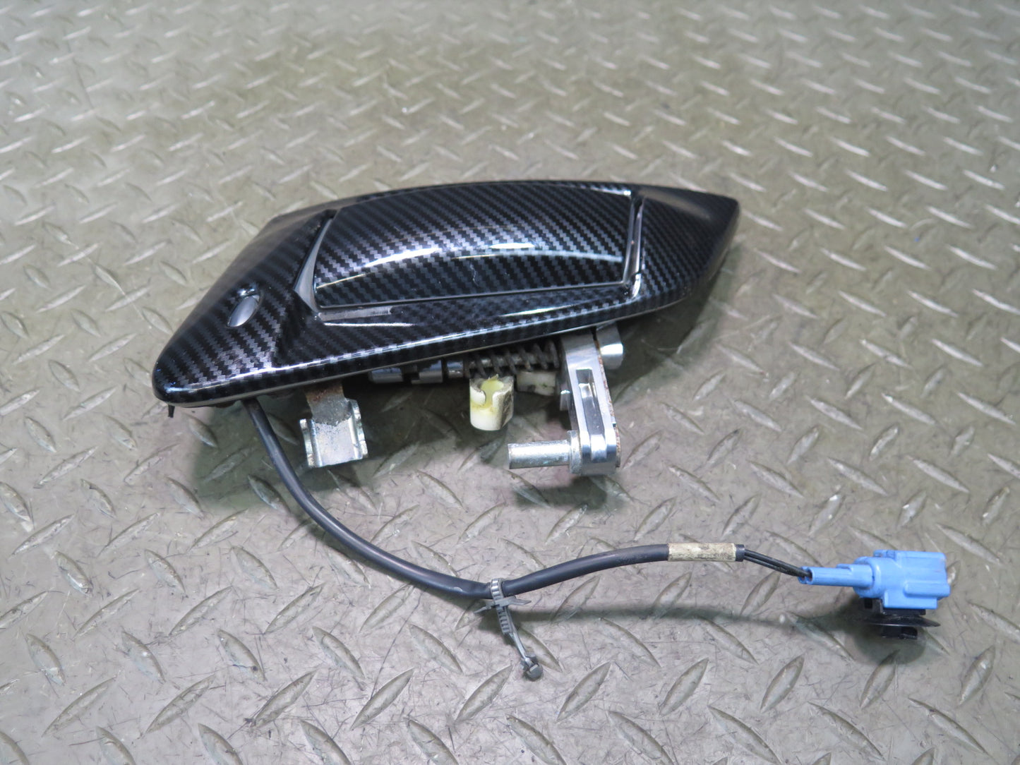 09-17 Nissan 370Z Z34 Front Right Door Exterior Handle Carbon OEM
