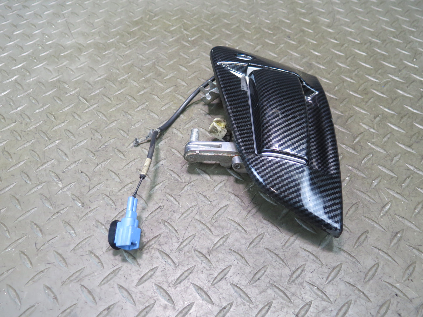 09-17 Nissan 370Z Z34 Front Right Door Exterior Handle Carbon OEM
