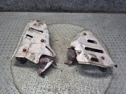 1996-1997 Lexus FZJ80L LX450 4.5L 1FZFE Exhaust Manifold w Heat Shield Set of 2