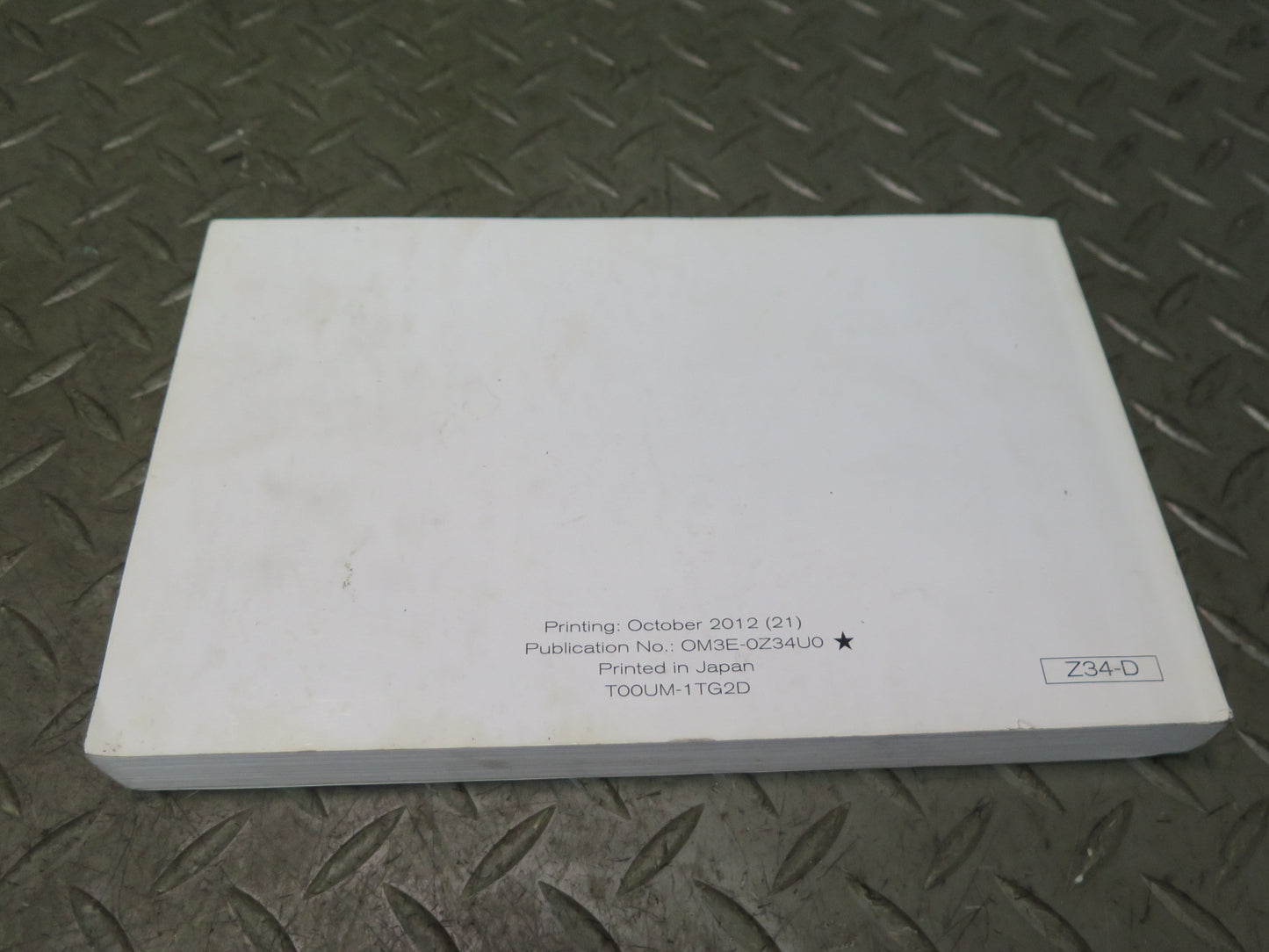 2013 Nissan Z34 370Z Convertible Owners Guide Manual Book Set w Case OEM