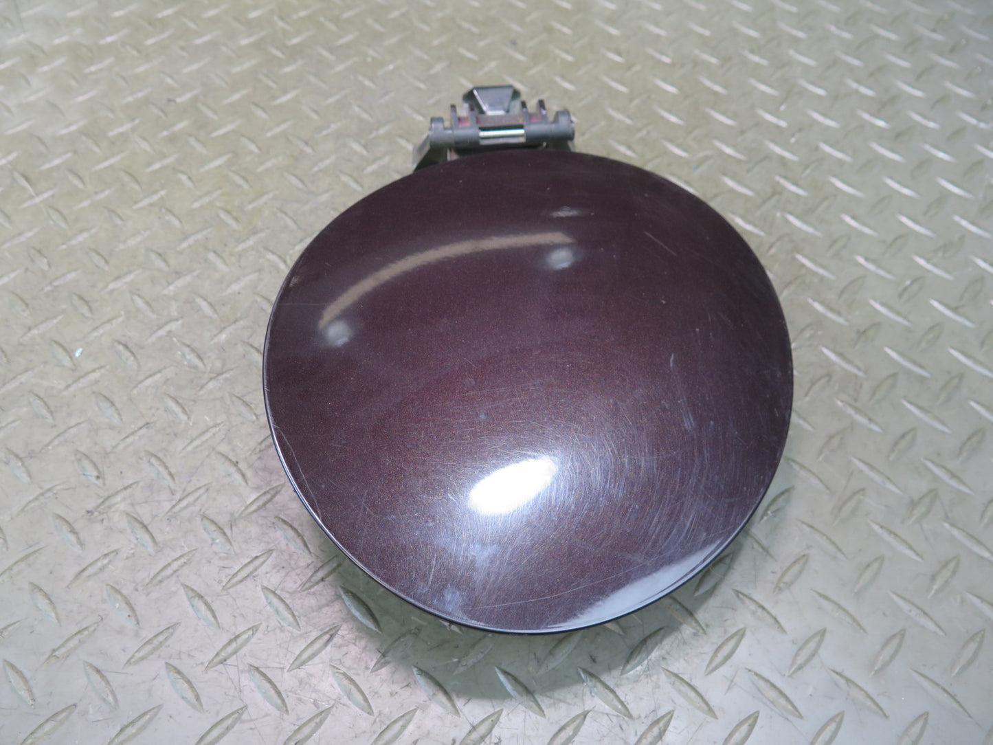 09-20 Nissan Z34 370Z Fuel Tank Filler Door Lid Cover Pearl Black Cherry OEM