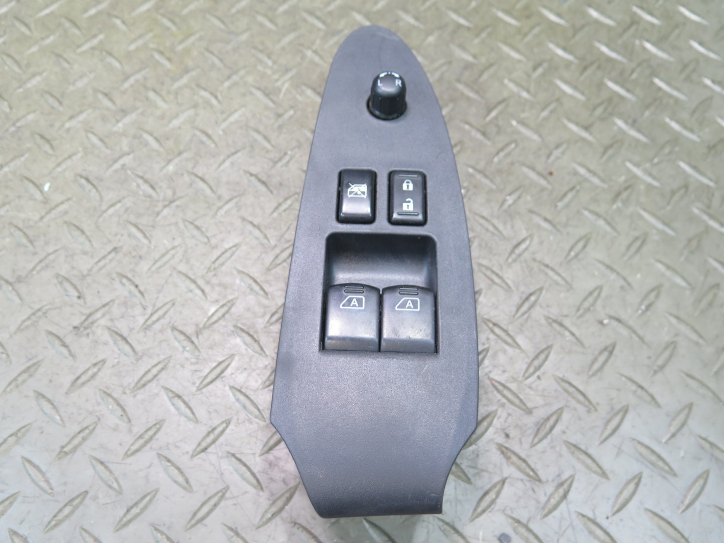 10-19 Nissan 370Z Convert Left Door Master Power Window Mirror Switch w Trim OEM