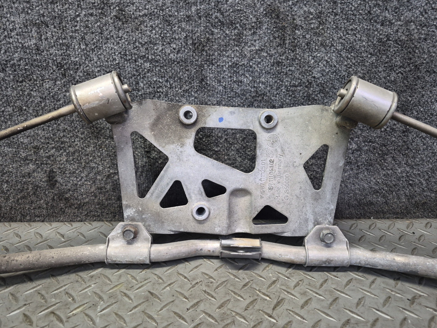 2005-2008 Porsche Boxster 987 2.7L Exhaust Muffler Support Bracket Mount