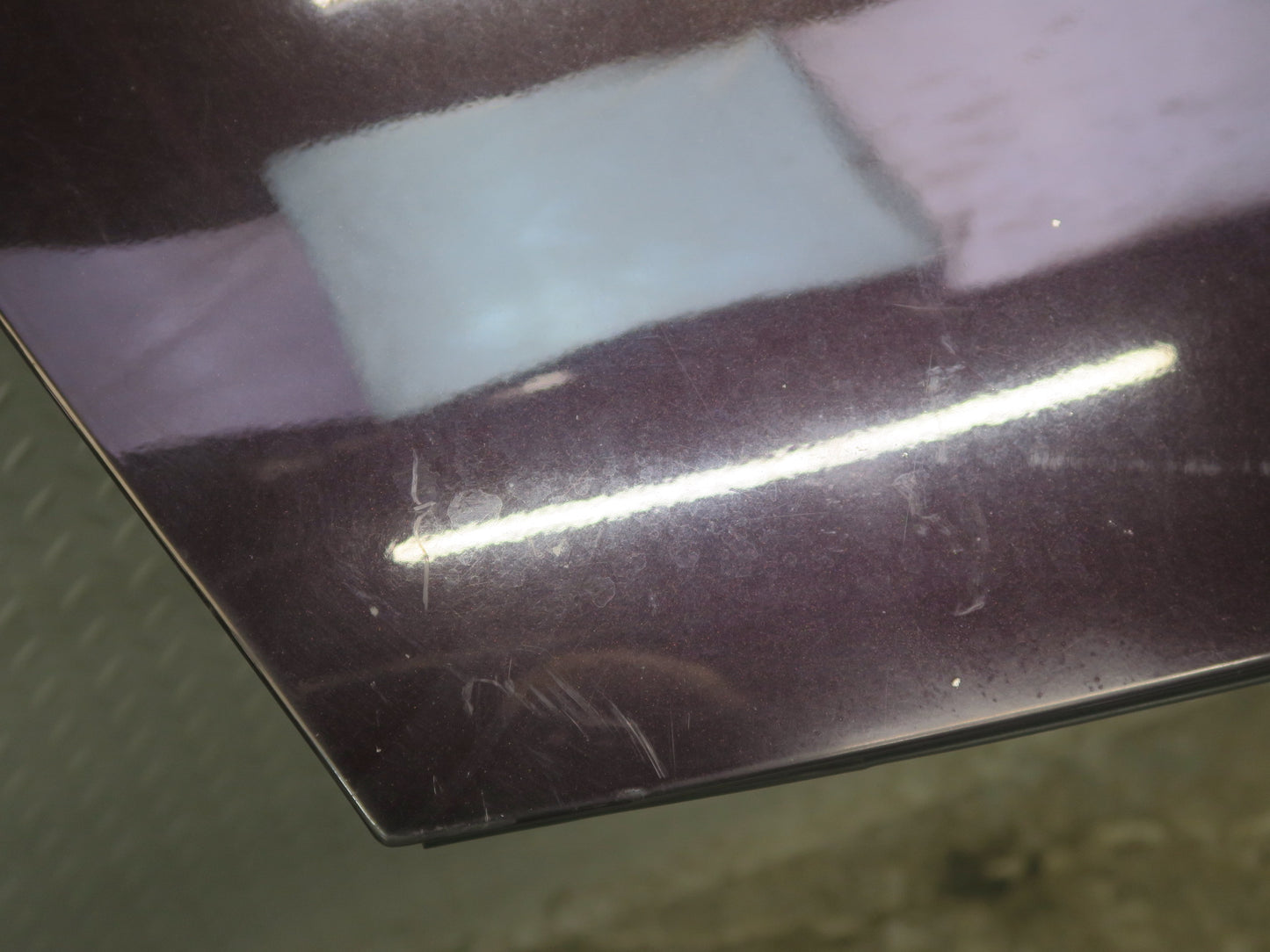09-20 Nissan Z34 370Z Front Hood Bonnet Shell Panel Cover Black Cherry OEM