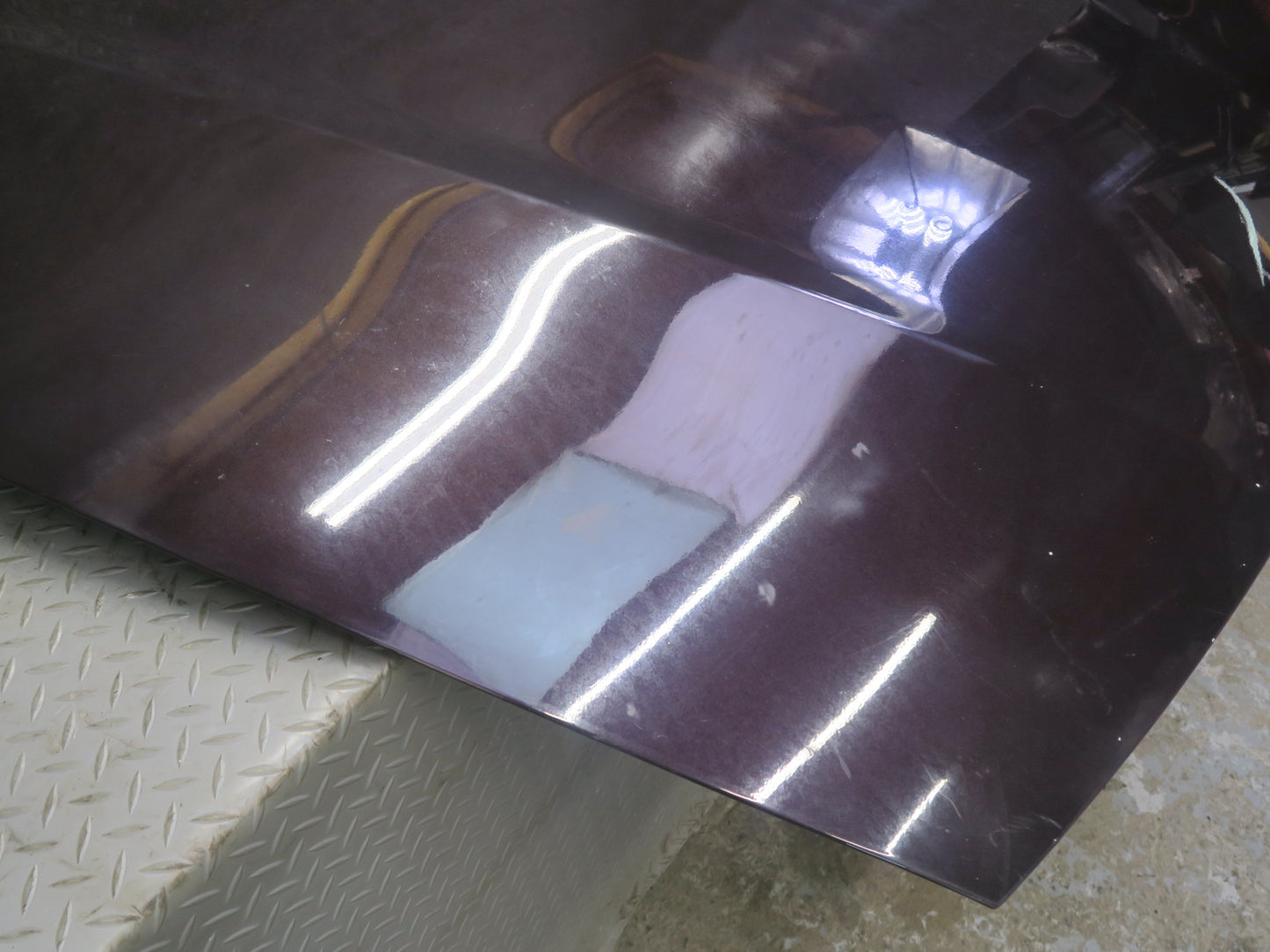 09-20 Nissan Z34 370Z Front Hood Bonnet Shell Panel Cover Black Cherry OEM