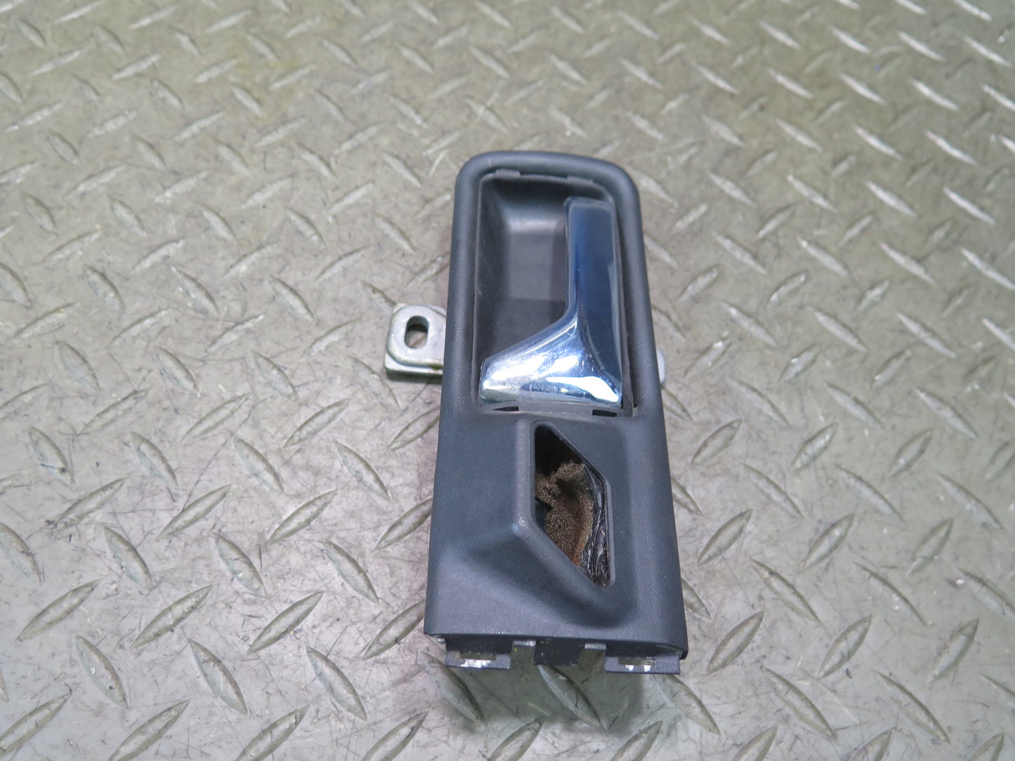 86-91 Mercedes W126 560SEL Front Left Door Interior Pull Handle w Trim OEM