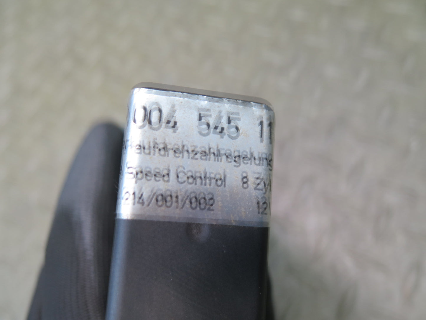 86-91 Mercedes W126 560SEL Speed Control Module Relay Unit 0045451132 OEM