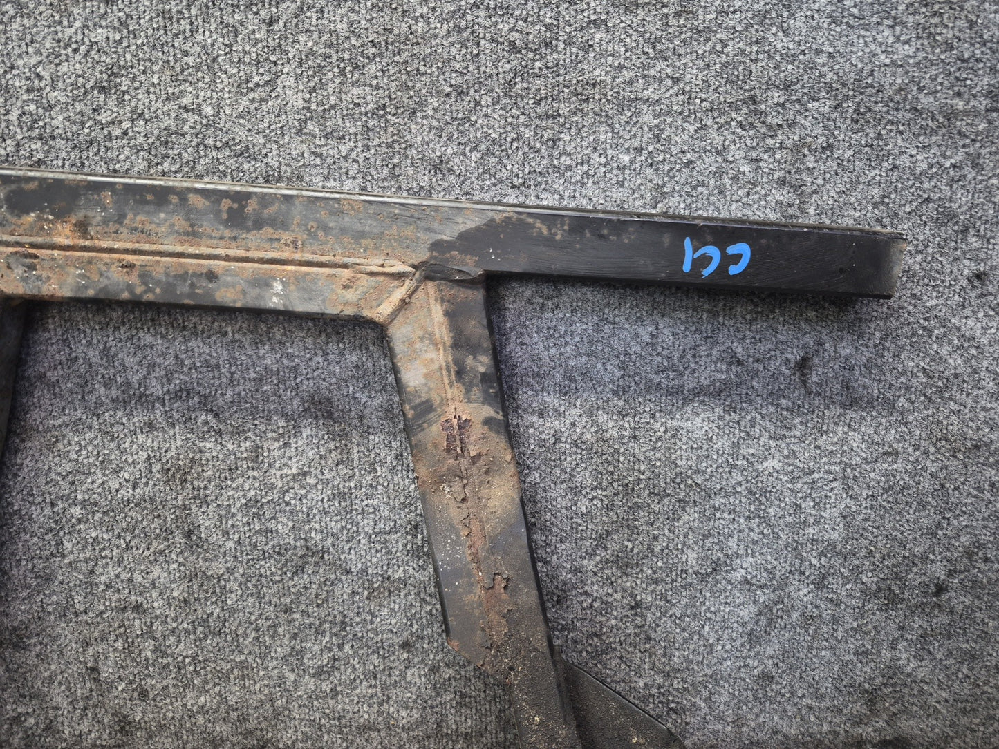 91-96 Chevrolet Corvette C4 Front Bumper Impact Bar OEM