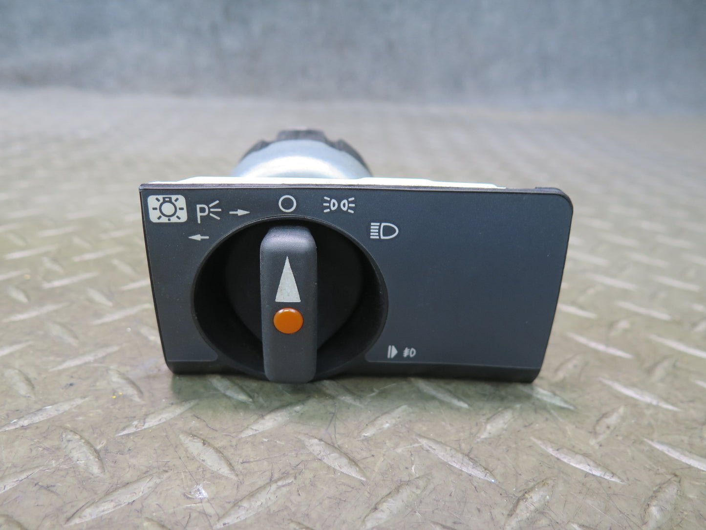 86-91 Mercedes W126 420SEL 560SEL Headlight Fog Light Knob Switch w Trim OEM