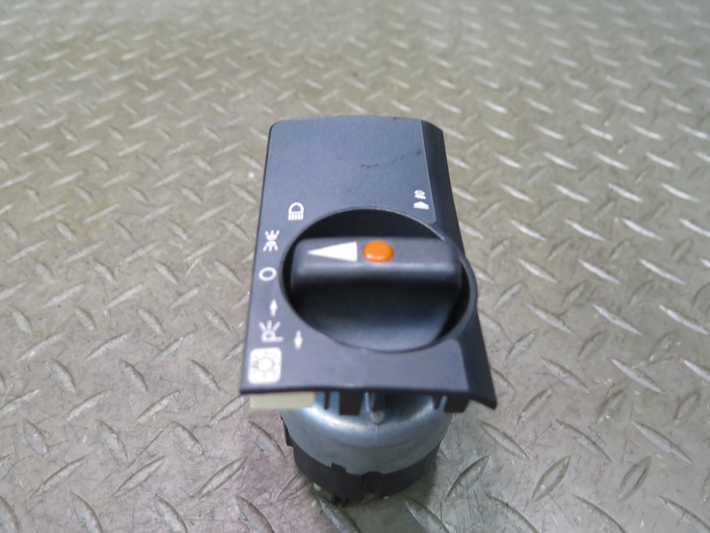 86-91 Mercedes W126 420SEL 560SEL Headlight Fog Light Knob Switch w Trim OEM