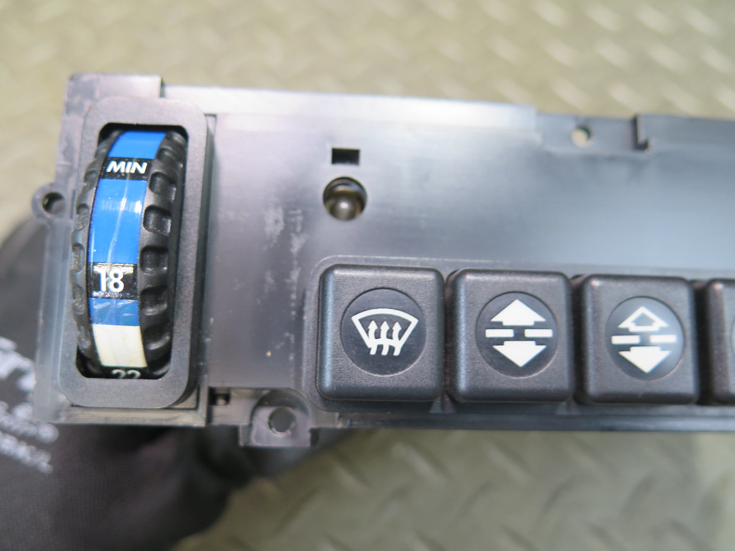 86-91 Mercedes W126 560SEL Temperature Climate Control Switch Panel OEM