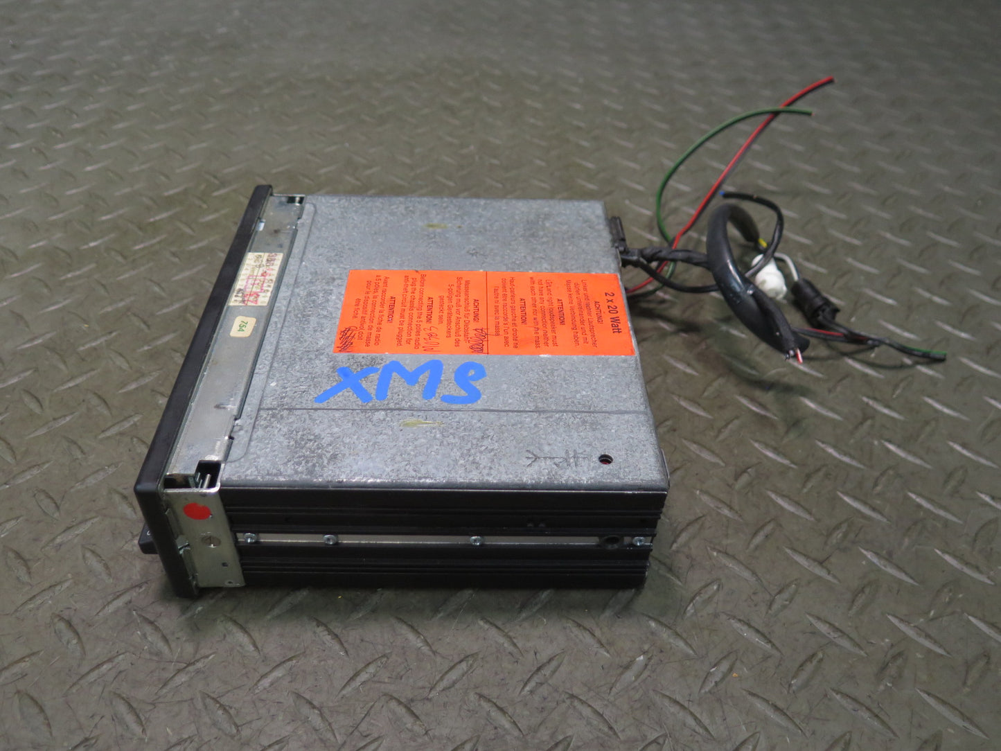 1987 Mercedes W126 560SEL Becker Grand Prix 754 Radio Audio Cassette Player OEM