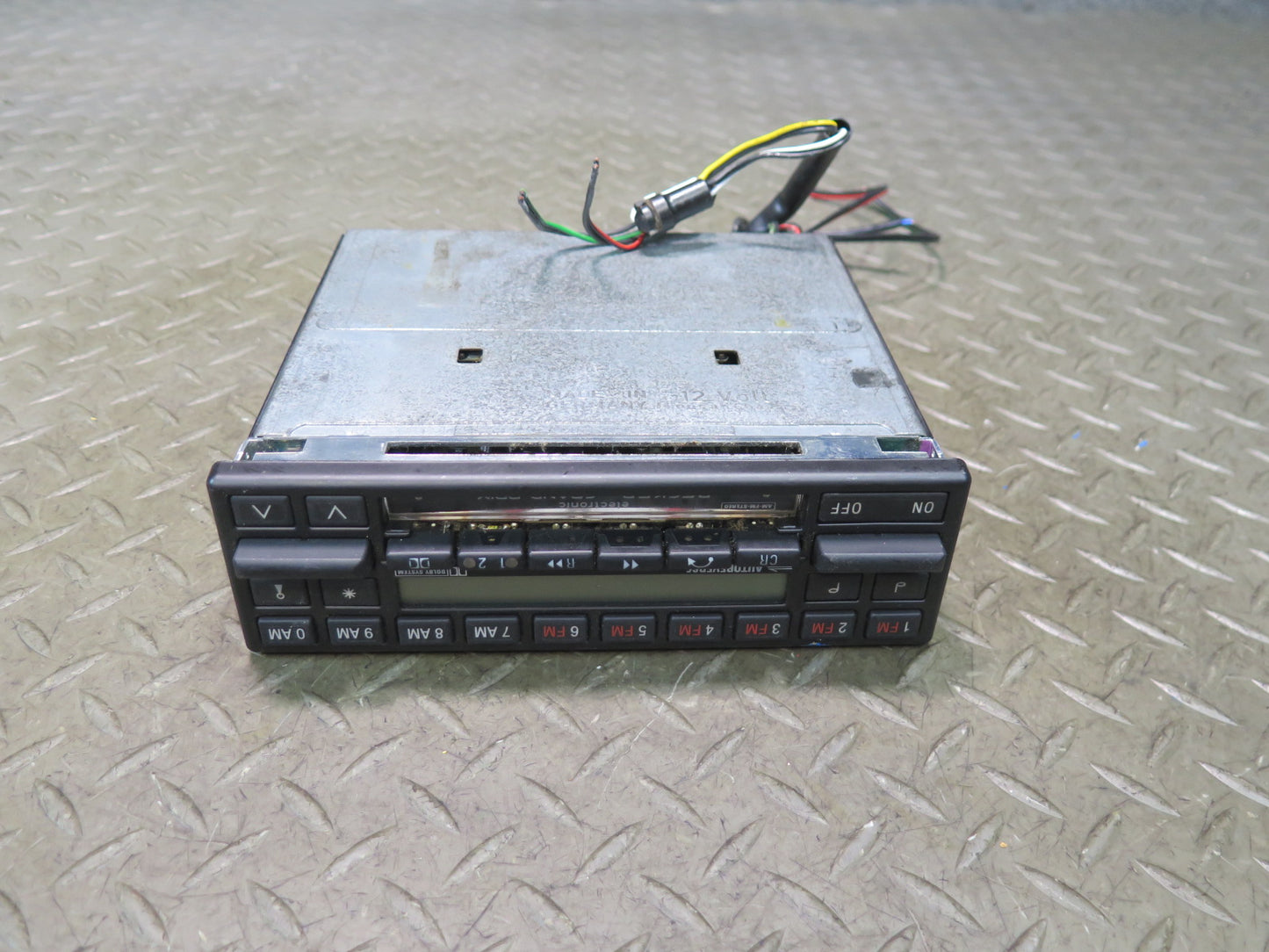 1987 Mercedes W126 560SEL Becker Grand Prix 754 Radio Audio Cassette Player OEM
