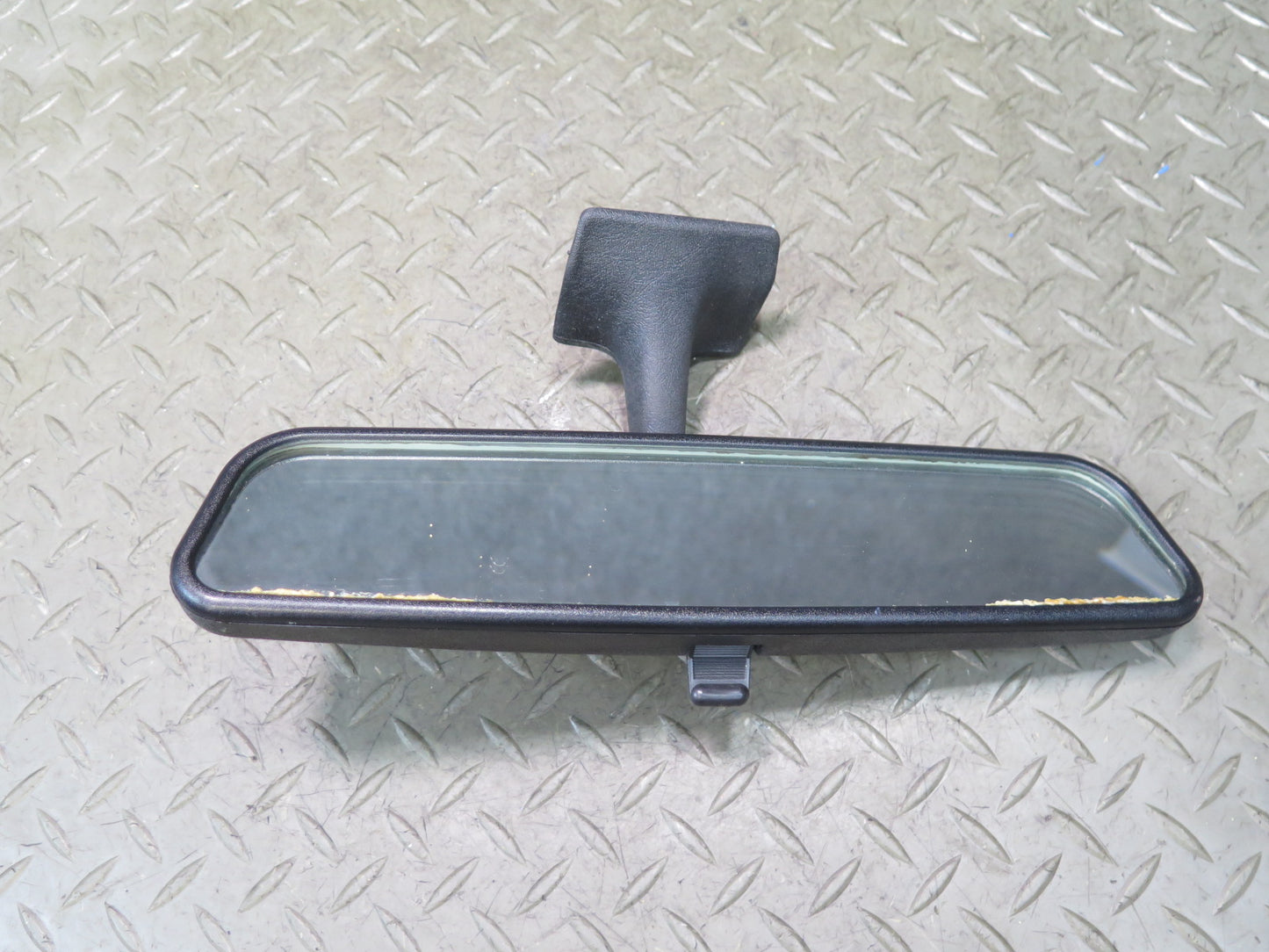 86-91 Mercedes W126 560SEL Manual Dimming Interior Rear View Mirror Damaged