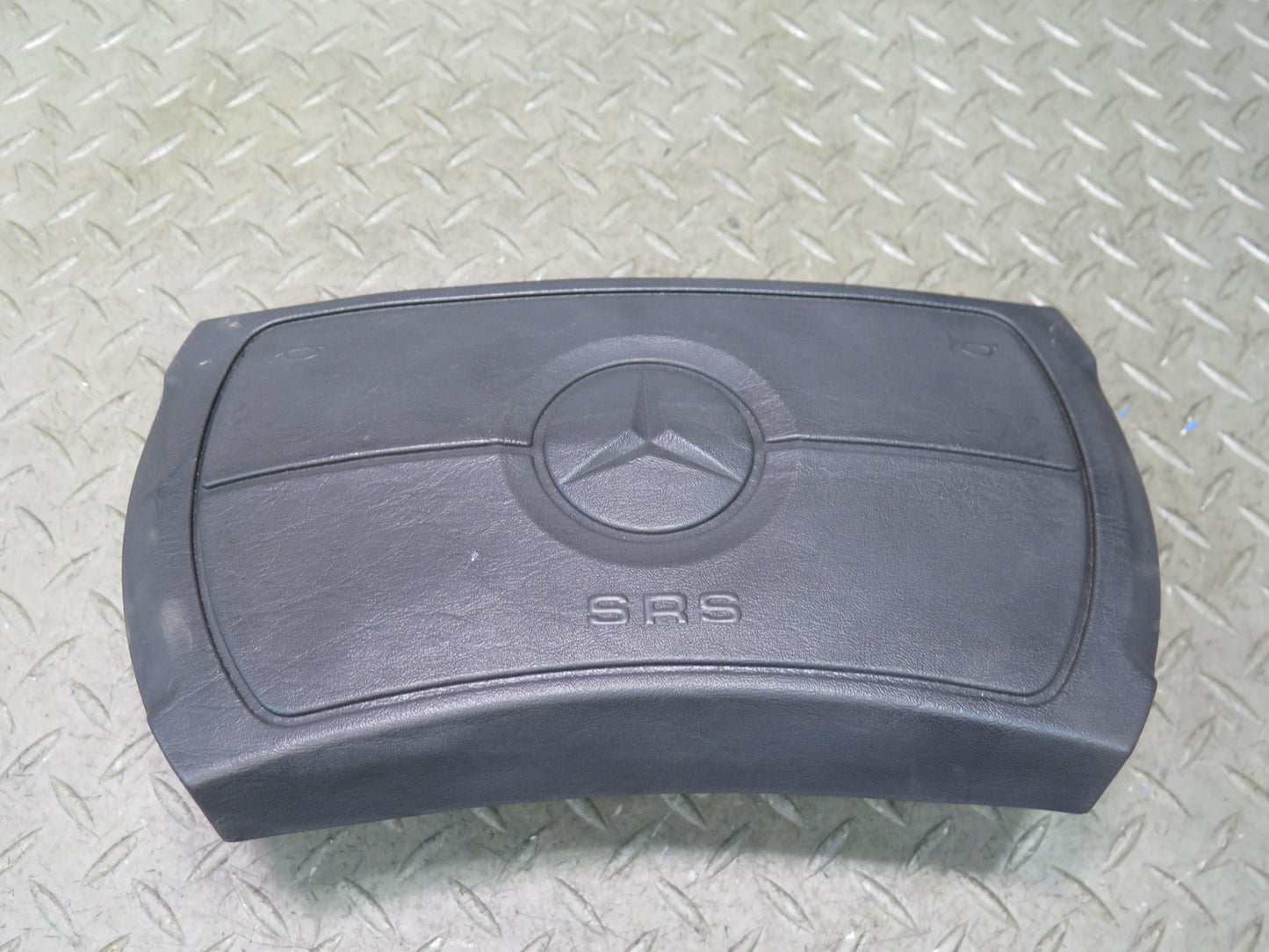 86-91 MERCEDES W126 560SEL FRONT LEFT DRIVER SIDE STEERING WHEEL SRS AIRBAG W/ CONTROL MODULE SET OEM