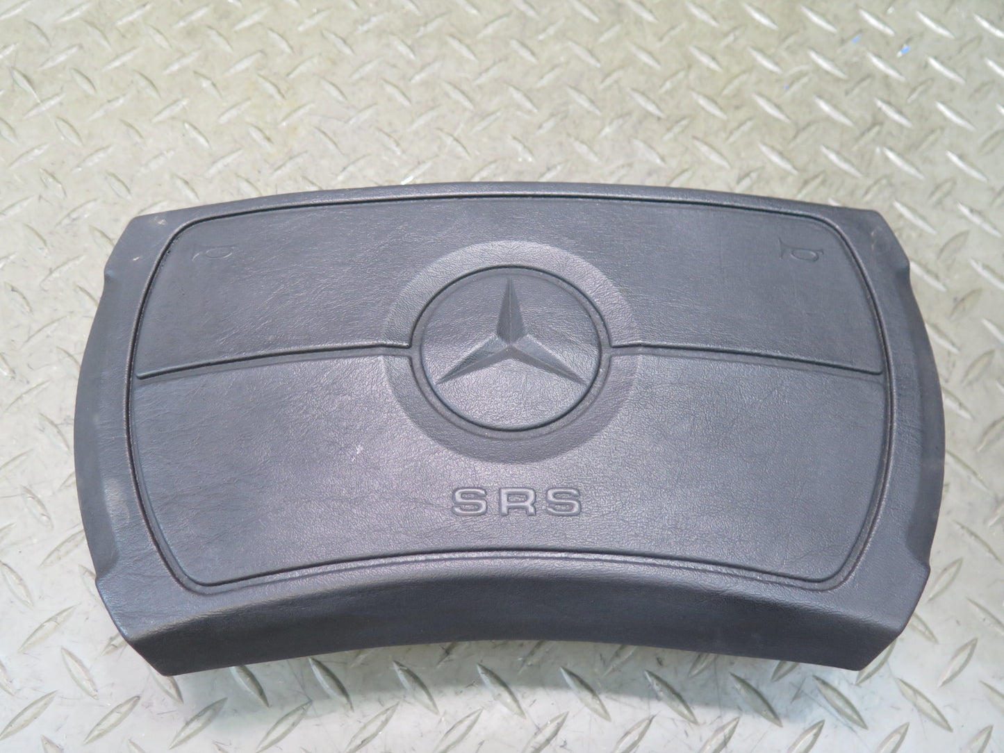86-91 MERCEDES W126 560SEL FRONT LEFT DRIVER SIDE STEERING WHEEL SRS AIRBAG W/ CONTROL MODULE SET OEM